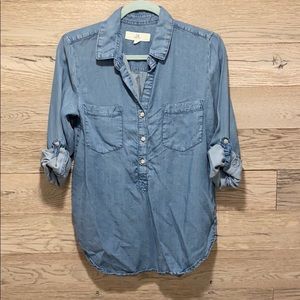 Chambray button down